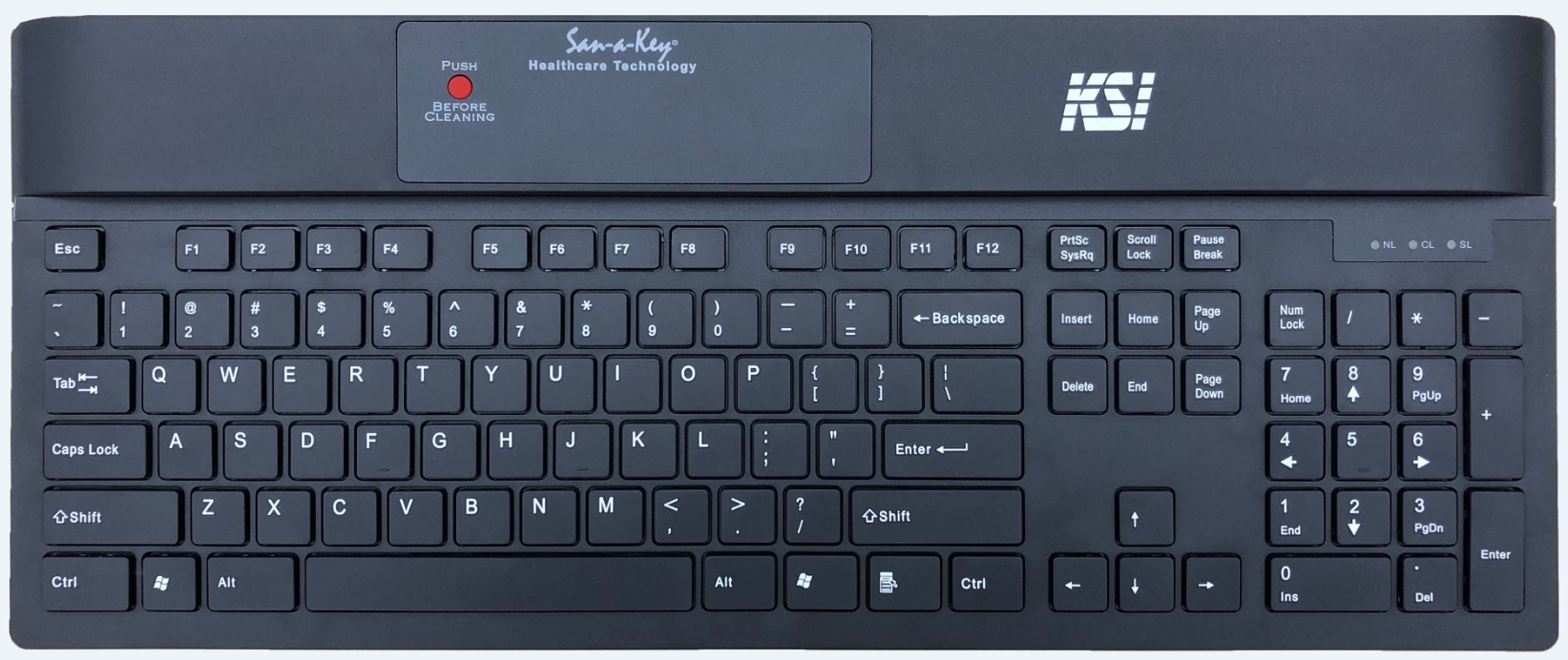 KSI KEYBOARD 1700 104K CLN USB BLK